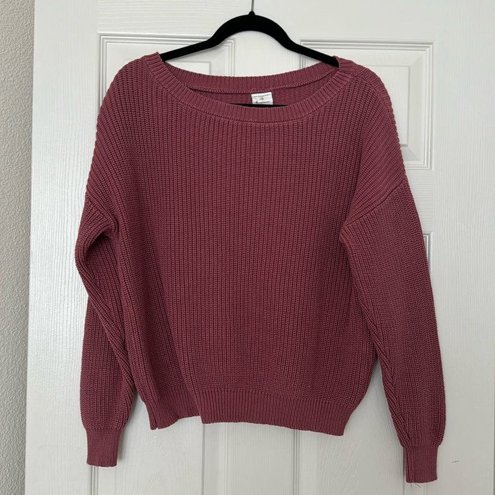 By Together crew knit sweater